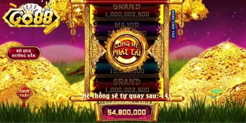 Cung Hỷ Phát Tài Go88 mang đậm sắc xuân tài lộc Á Đông