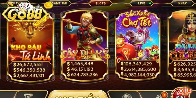 Tây Du Ký Go88 mang đến hành trình vượt thử thách kịch tính
